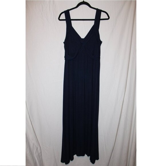 New York & Company Dresses & Skirts - New York & Co. Soho Street, Navy Blue Maxi Dress - Grecian Style - XL